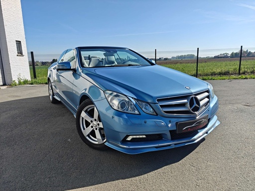 Mercedes-Benz E 220 CABRIOLET E 220 CDI BE Avantgarde EURO 5 - GPS/LEER/AIRCO/CRUISE - SHOWROOMSTAAT!